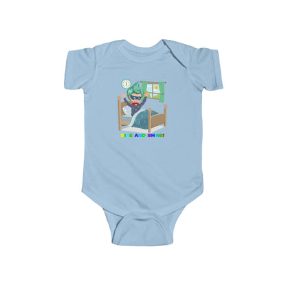 Infant Bodysuit - Super kiddo teaches us to wake up early - [[{"value":"Wonderwear Kid"}]]