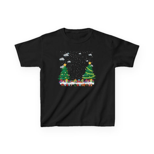 Kids Heavy Cotton™ Tee - Christmas and snowing - [[{"value":"Wonderwear Kid"}]]