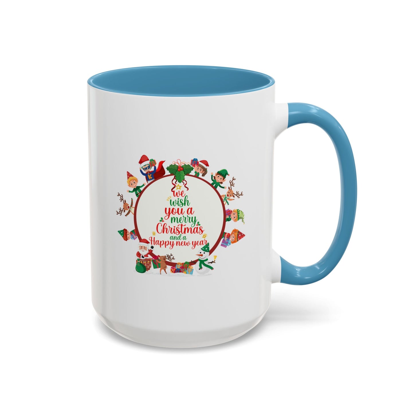 Accent Coffee Mug - We wish you a merry christmas