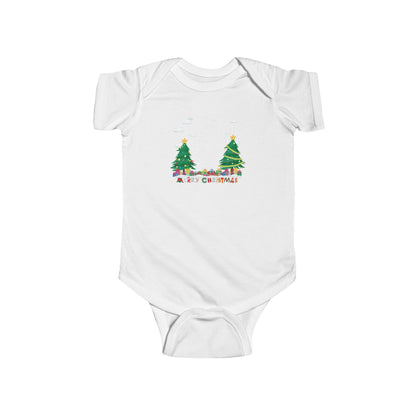 Infant Bodysuit - Christmas and snowing - [[{"value":"Wonderwear Kid"}]]
