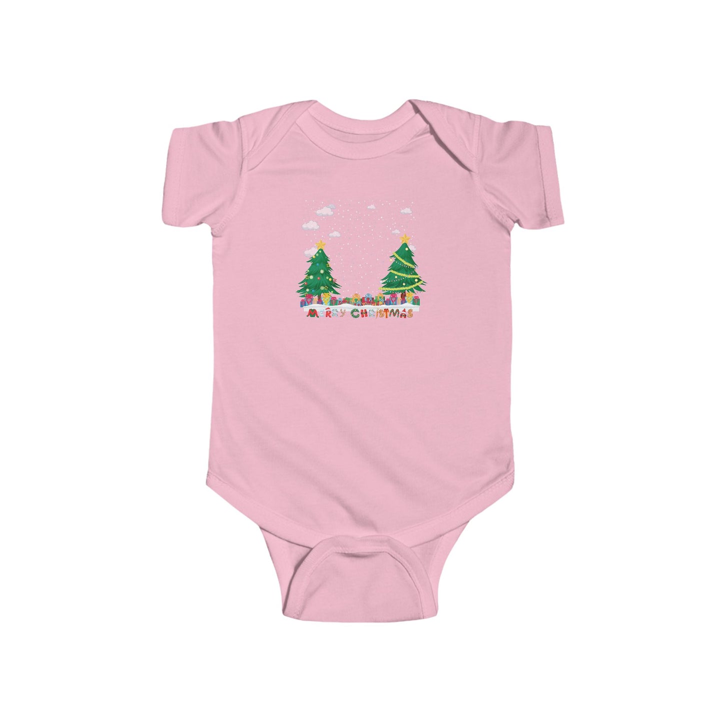 Infant Bodysuit - Christmas and snowing - [[{"value":"Wonderwear Kid"}]]