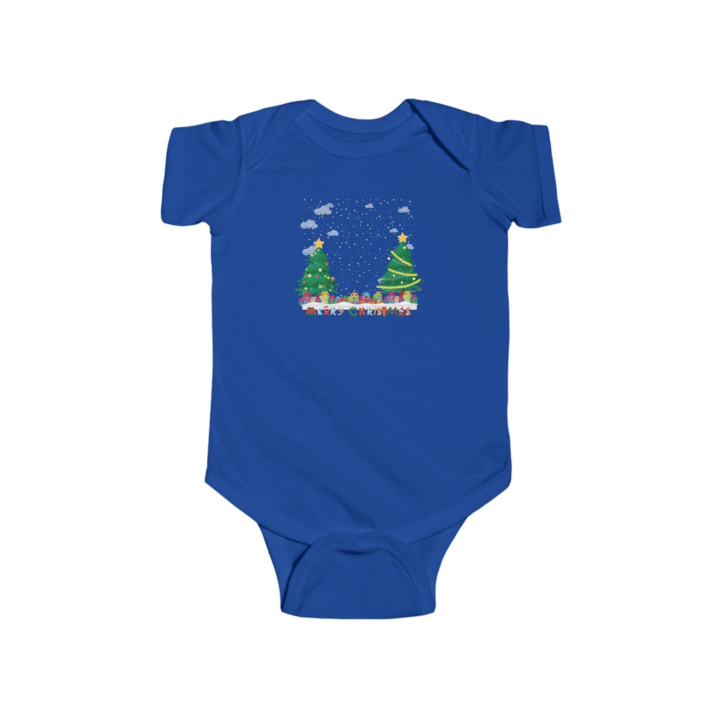 Infant Bodysuit - Christmas and snowing - [[{"value":"Wonderwear Kid"}]]