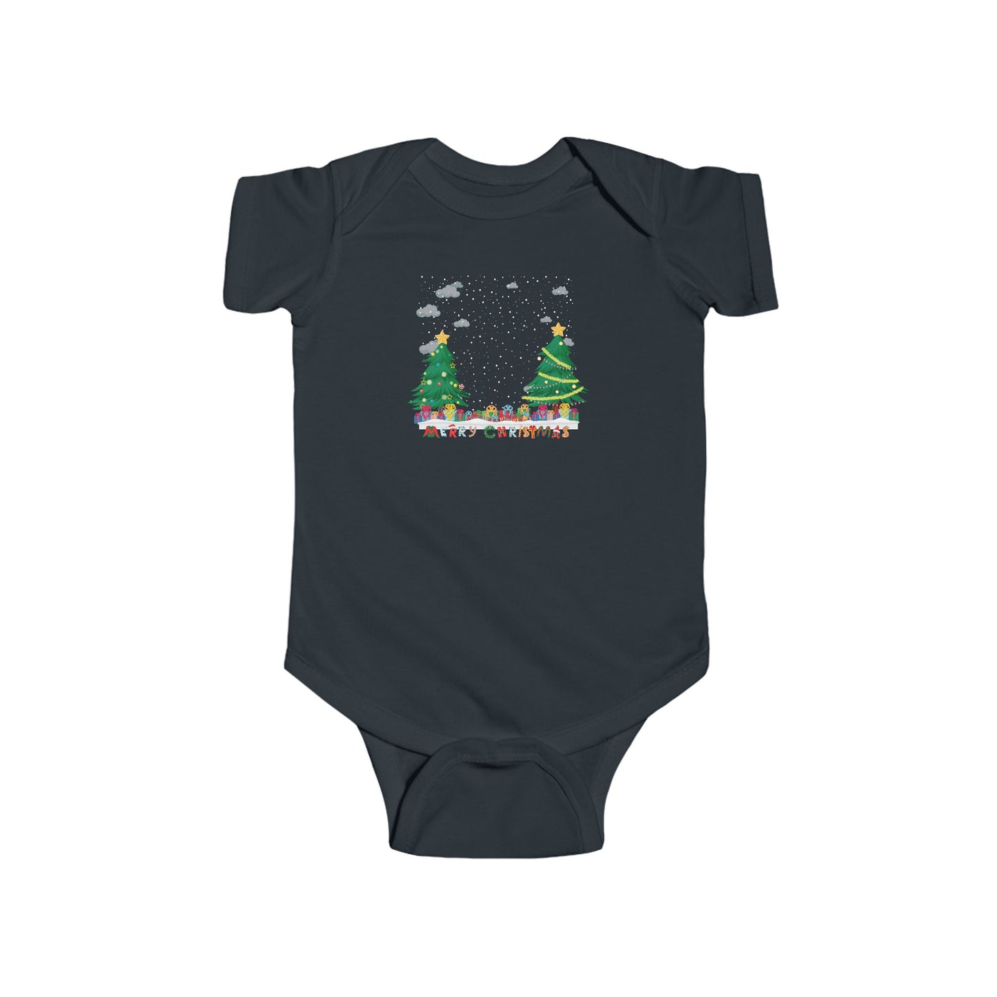 Infant Bodysuit - Christmas and snowing - [[{"value":"Wonderwear Kid"}]]