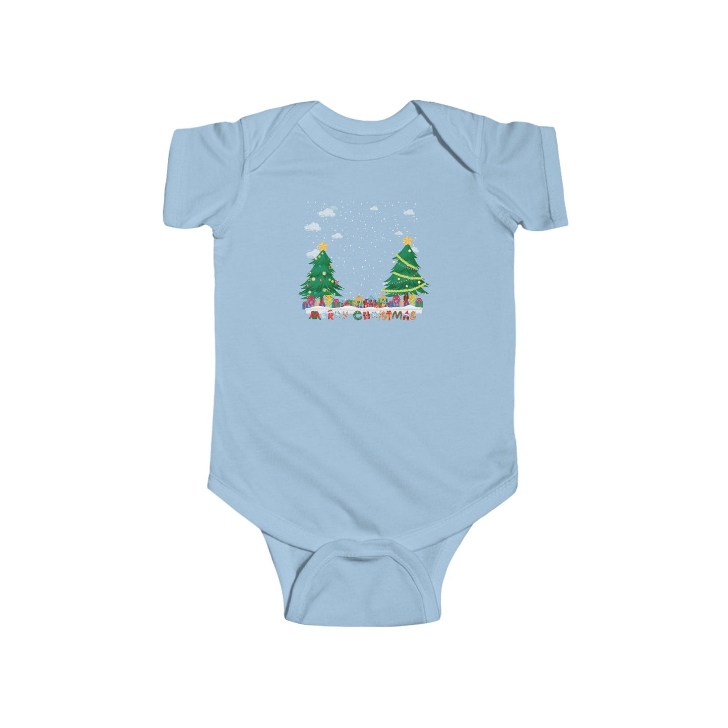 Infant Bodysuit - Christmas and snowing - [[{"value":"Wonderwear Kid"}]]