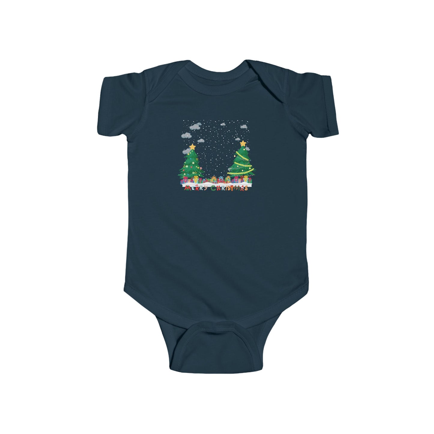 Infant Bodysuit - Christmas and snowing - [[{"value":"Wonderwear Kid"}]]
