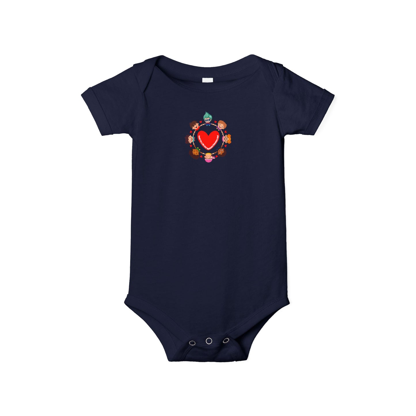 Infant Jersey One Piece - Valentines - We love you - [[{"value":"Wonderwear Kid"}]]