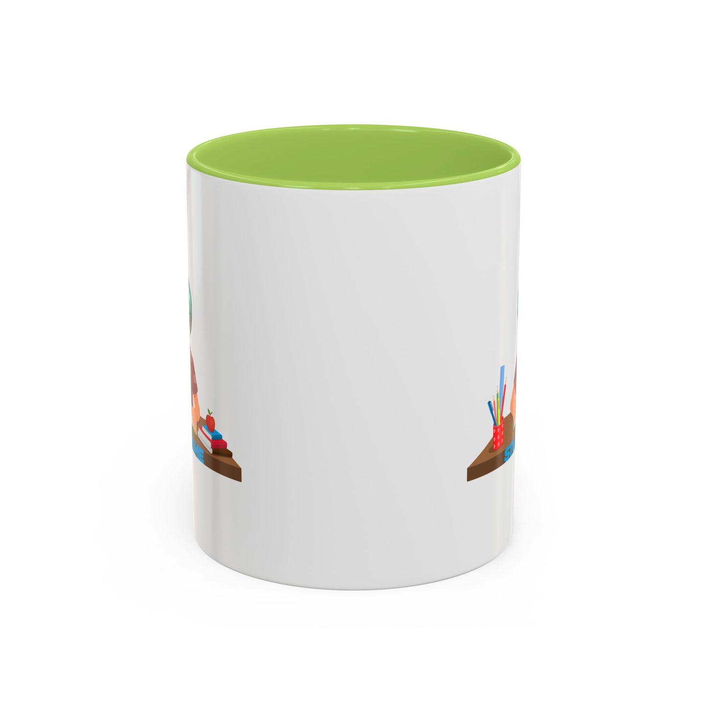 Accent Coffee Mug - Super kiddo studying