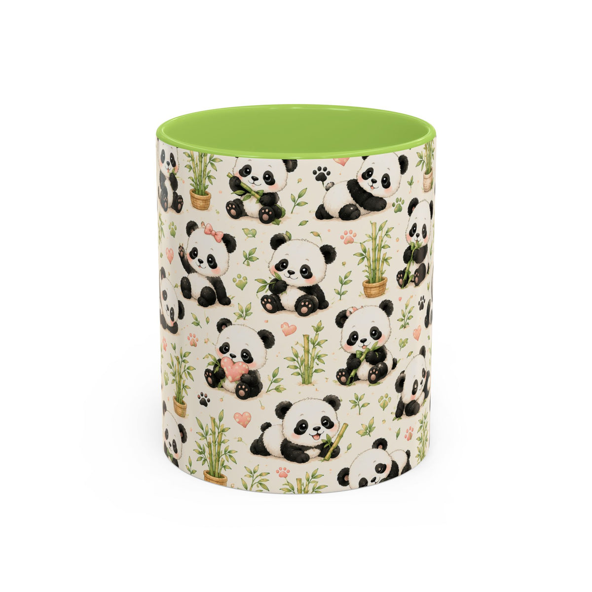Accent Coffee Mug  (11/15 oz) - baby pandas