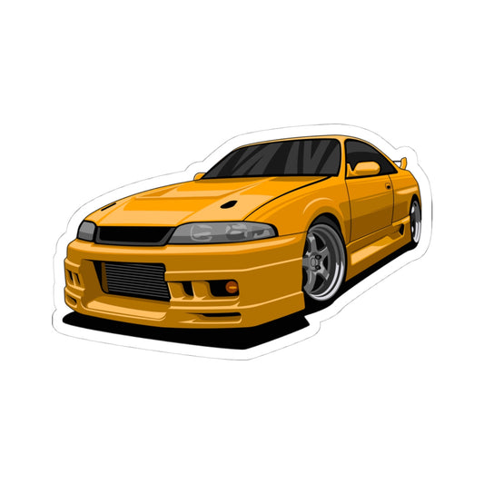 Kiss-Cut Stickers - Modified car Printify