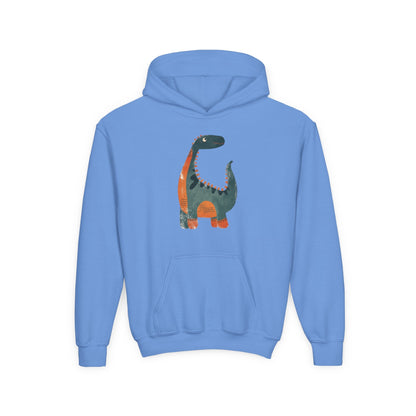 Kids Whimsical Dinosaur Hoodie Printify