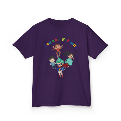 Kids Heavy Cotton™ Tee - Leo & Friends - [[{"value":"Wonderwear Kid"}]]