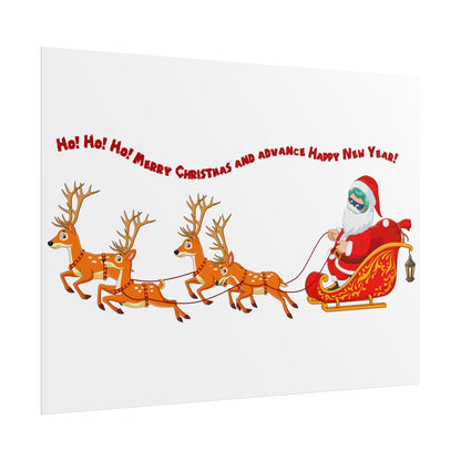 Rolled Posters - Santa kiddo - [[{"value":"Wonderwear Kid"}]]