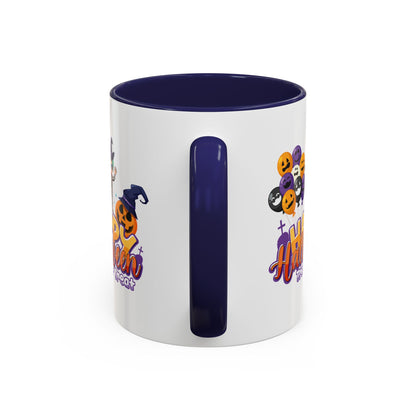 Accent Coffee Mug - Happy halloween trick or treat - [[{"value":"Wonderwear Kid"}]]