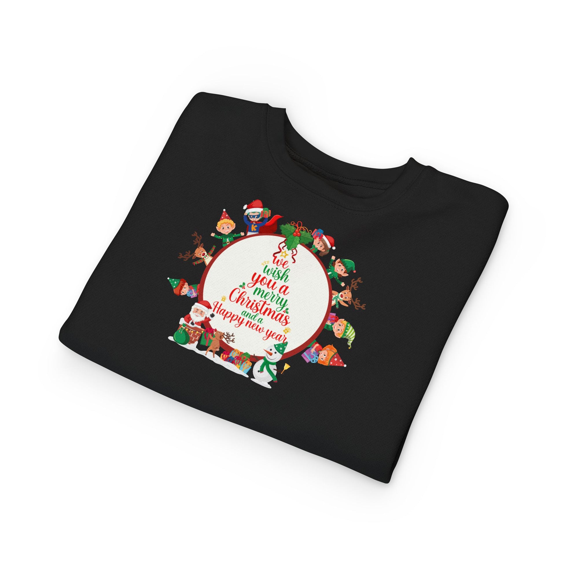 Toddler Sweatshirt - We Wish You a Merry Christmas - [[{"value":"Wonderwear Kid"}]]