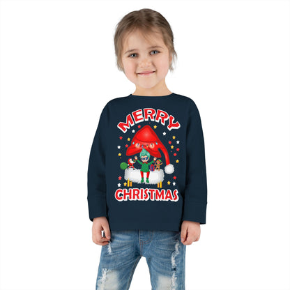 Toddler Long Sleeve Tee - Merry christmas - [[{"value":"Wonderwear Kid"}]]