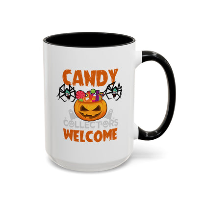 Accent Coffee Mug - Candy collectors by super kiddo Printify