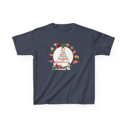 Kids Heavy Cotton™ Tee - We wish you a merry christmas - [[{"value":"Wonderwear Kid"}]]