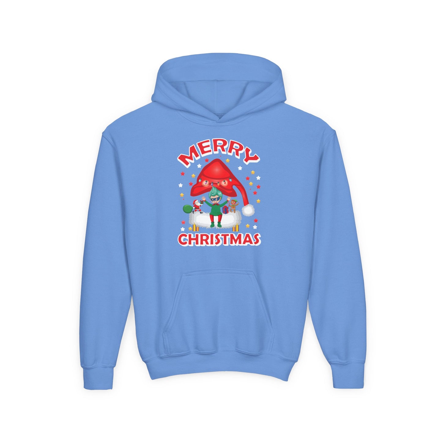 Youth Heavy Blend Hooded Sweatshirt - Merry christmas