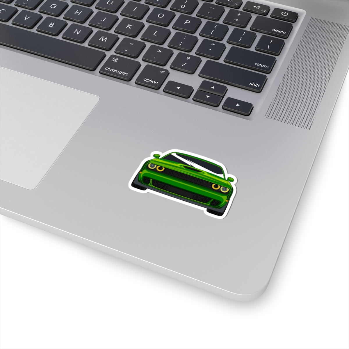 Kiss-Cut Stickers - Green sports car