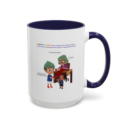 Accent Coffee Mug - WonderWear Origin - [[{"value":"Wonderwear Kid"}]]