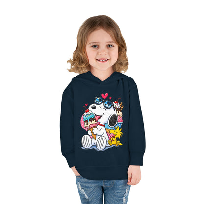Toddler Hoodie — Snoopy and Woodstock’s Ice Cream Day