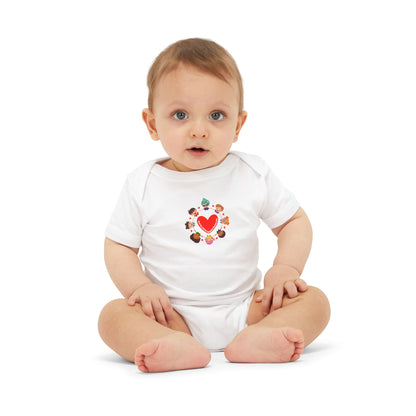 Infant Jersey One Piece - Valentines - We love you - [[{"value":"Wonderwear Kid"}]]