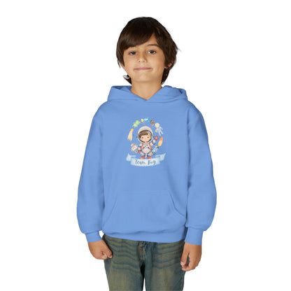 Kids Astronaut Adventures Hoodie Printify