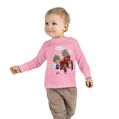 Toddler Long Sleeve Tee - WonderWear Origin - [[{"value":"Wonderwear Kid"}]]