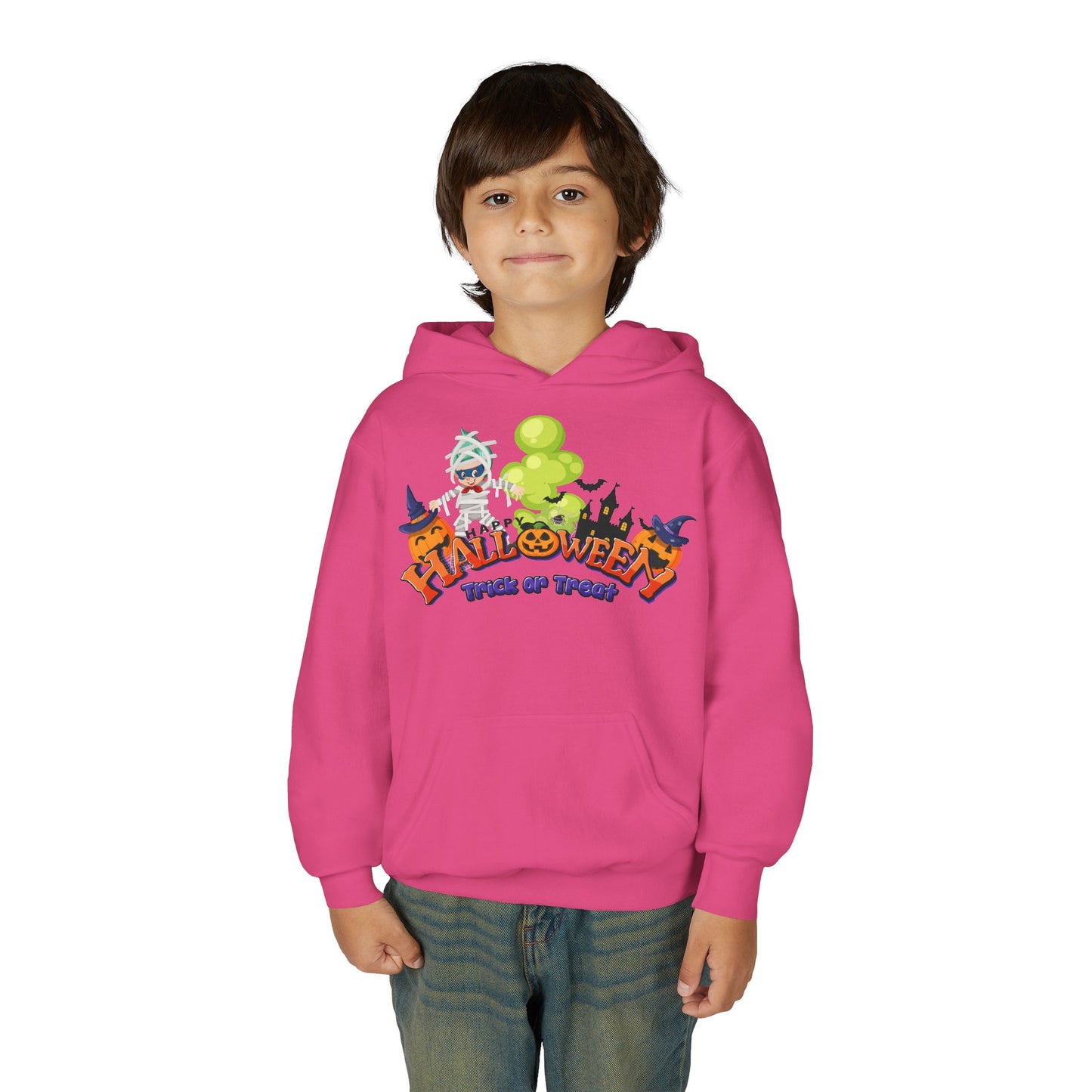 Youth Heavy Blend Hooded Sweatshirt - Trick or Treat