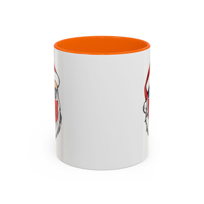 Accent Coffee Mug - Santa Super kiddo - [[{"value":"Wonderwear Kid"}]]