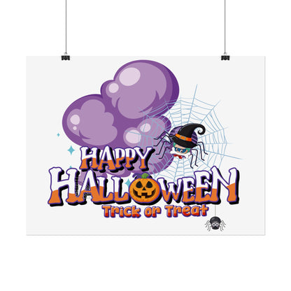 Rolled Posters - Happy holloween - spider kiddo - [[{"value":"Wonderwear Kid"}]]