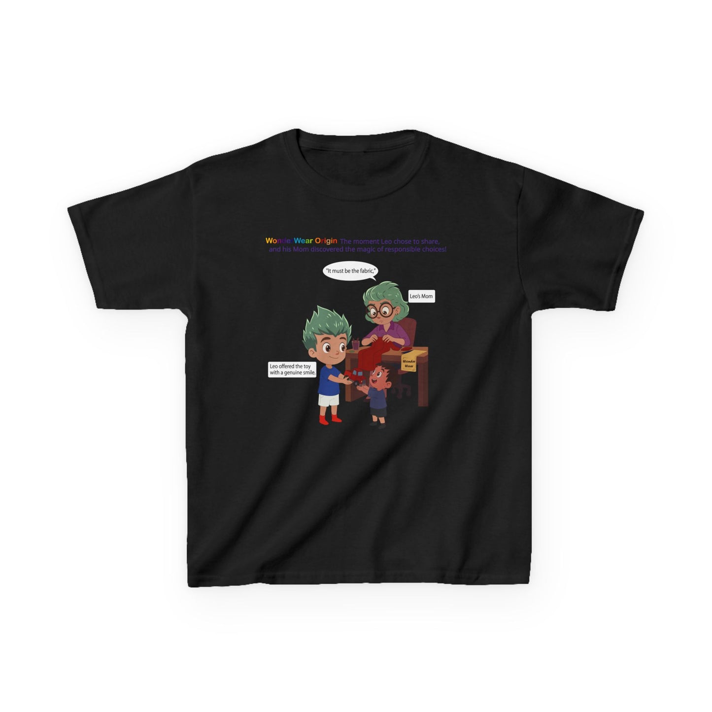 Kids Heavy Cotton™ Tee - WonderWear Origin - [[{"value":"Wonderwear Kid"}]]