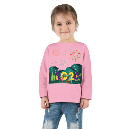 Toddler Long Sleeve Tee - Super kiddo on house - [[{"value":"Wonderwear Kid"}]]