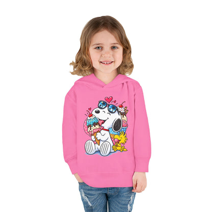 Toddler Hoodie — Snoopy and Woodstock’s Ice Cream Day