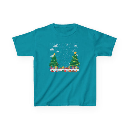Kids Heavy Cotton™ Tee - Christmas and snowing - [[{"value":"Wonderwear Kid"}]]