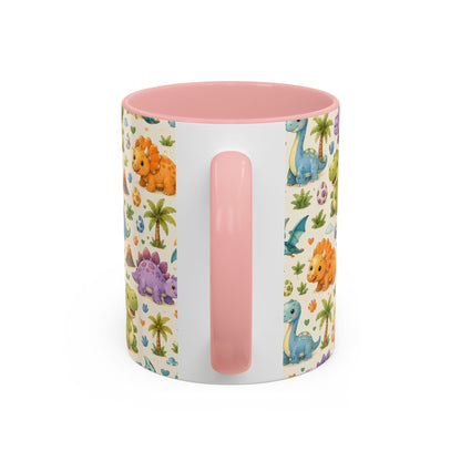 Accent Coffee Mug  (11/15 oz) - Baby Dinosaurs Nursery