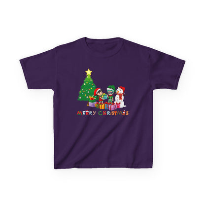 Kids Heavy Cotton™ Tee - Super kiddo preparing gifts - [[{"value":"Wonderwear Kid"}]]