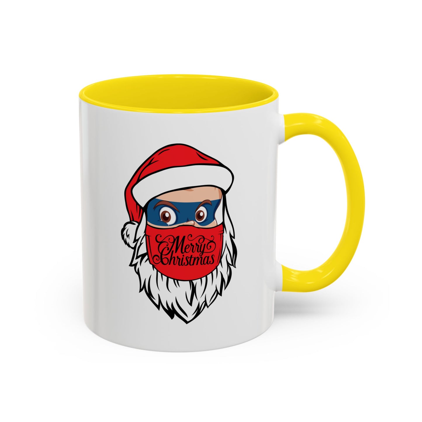 Accent Coffee Mug - Santa Super kiddo
