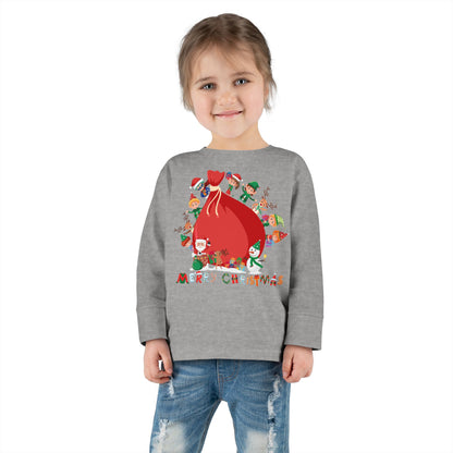 Toddler Long Sleeve Tee - Super kiddo and big christmas gift - [[{"value":"Wonderwear Kid"}]]