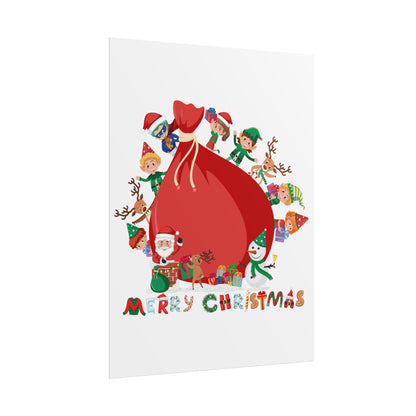 Rolled Posters - Super kiddo and big christmas gift - [[{"value":"Wonderwear Kid"}]]