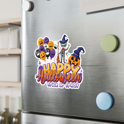 Halloween Kiss-Cut Vinyl Decals – Happy halloween trick or treat - [[{"value":"Wonderwear Kid"}]]