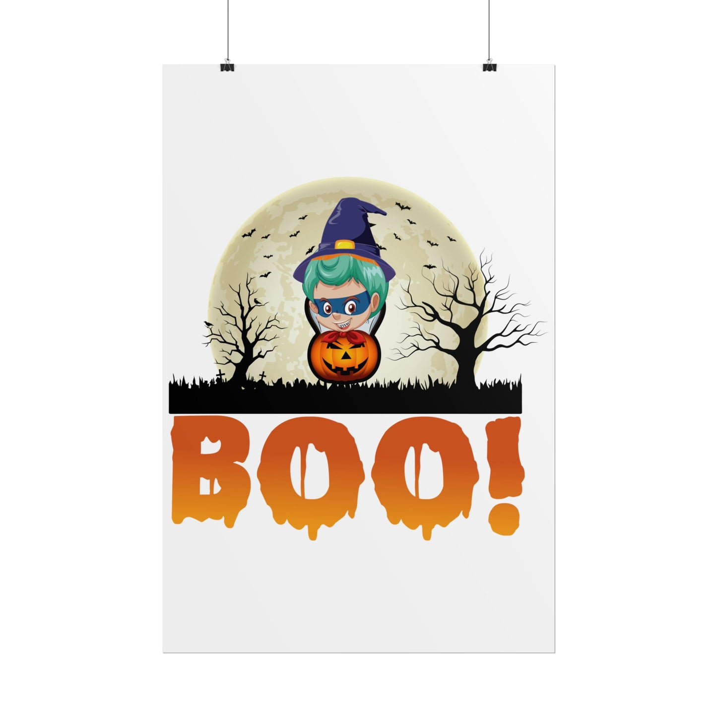 Rolled Posters - 'Boo!' - [[{"value":"Wonderwear Kid"}]]