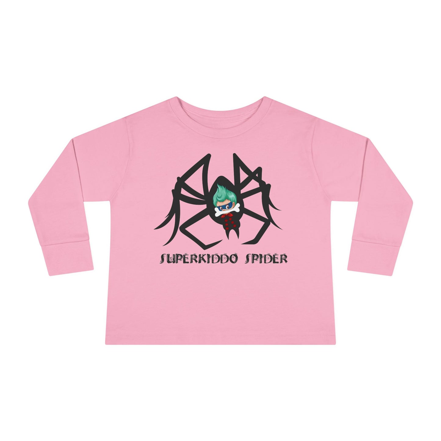 Toddler Long Sleeve Tee - Spider kiddo