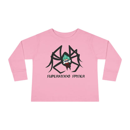 Toddler Long Sleeve Tee - Spider kiddo Printify