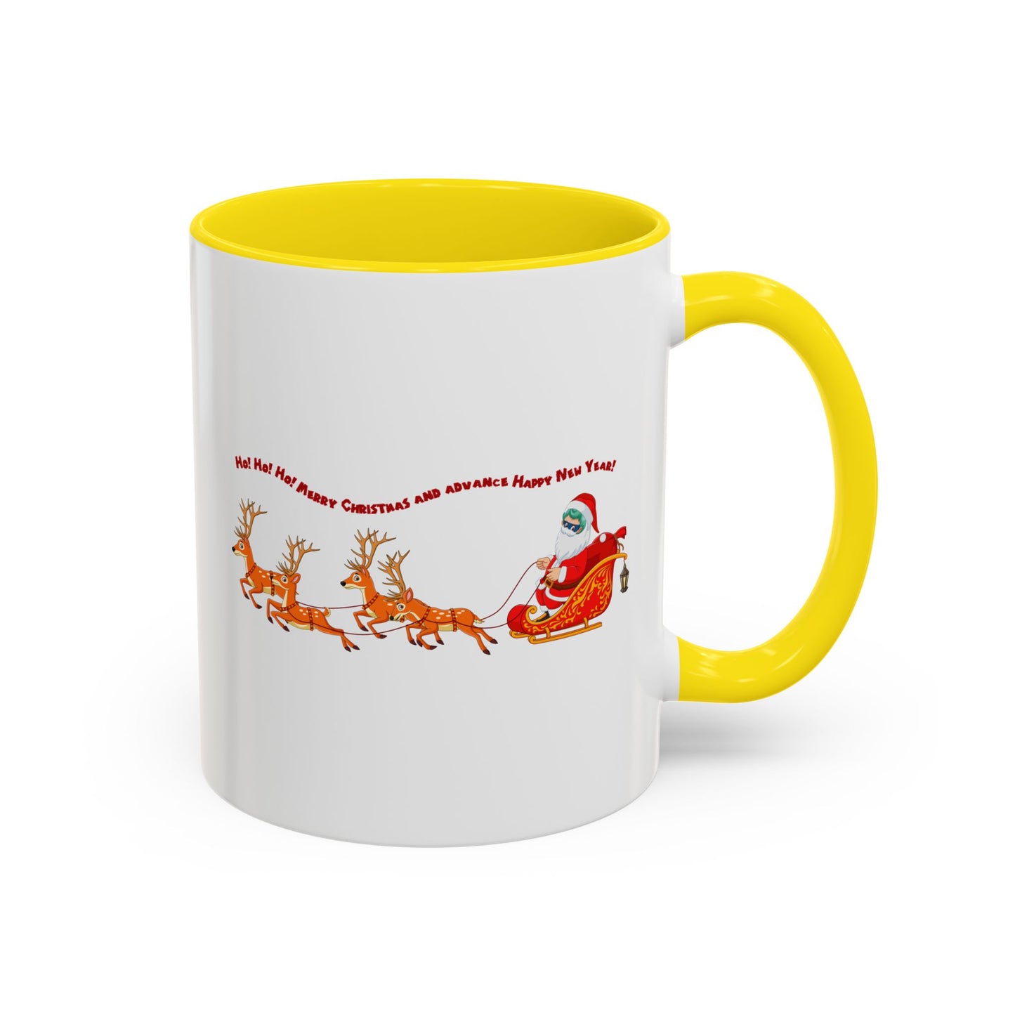 Accent Coffee Mug - Santa kiddo