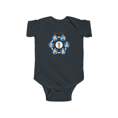 Infant Bodysuit - Super kiddo teaching how to wash hands - [[{"value":"Wonderwear Kid"}]]