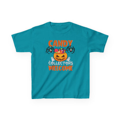 Kids Heavy Cotton™ Tee - Candy collectors by super kiddo Printify
