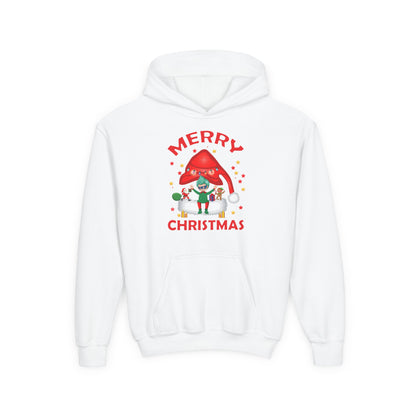 Youth Heavy Blend Hooded Sweatshirt - Merry christmas - [[{"value":"Wonderwear Kid"}]]