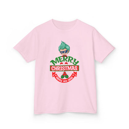 Kids Heavy Cotton™ Tee - Merry chridtmas from super kiddo - [[{"value":"Wonderwear Kid"}]]