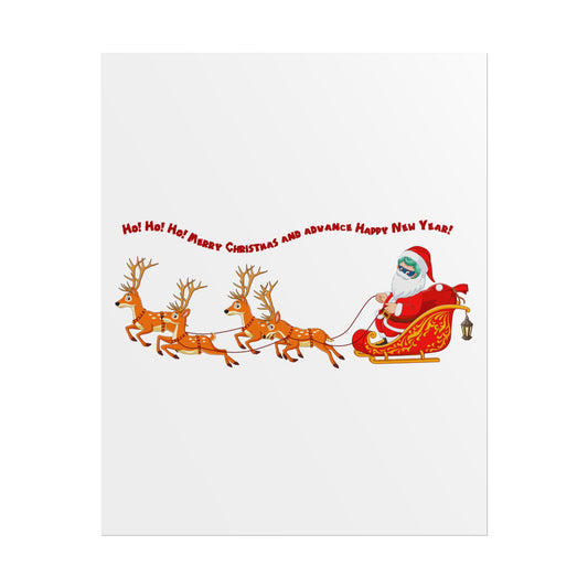 Rolled Posters - Santa kiddo - [[{"value":"Wonderwear Kid"}]]